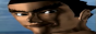 Zoomed in face of Kazuya Mishima from his Tekken 1 end scene